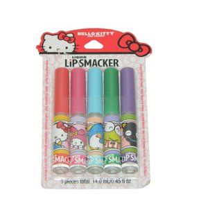 Sanrio Hello Kitty Lip Smackers Lip Gloss 5pc Packet